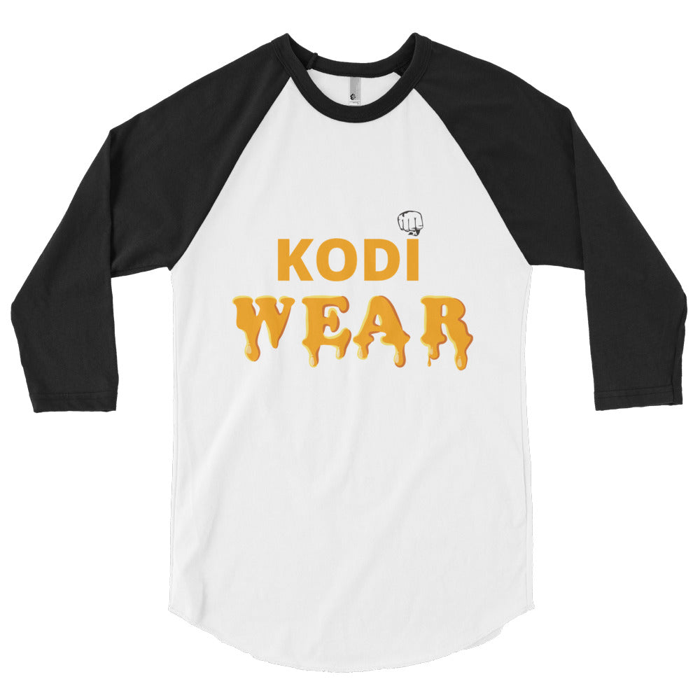 KODI WEAR DRIP  3/4 sleeve raglan shirt