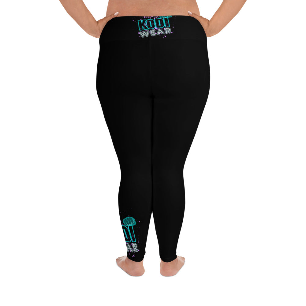 KODI WEAR All-Over Print Plus Size Leggings