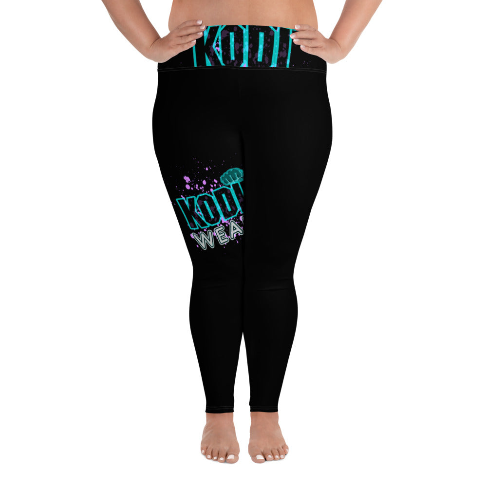 KODI WEAR All-Over Print Plus Size Leggings