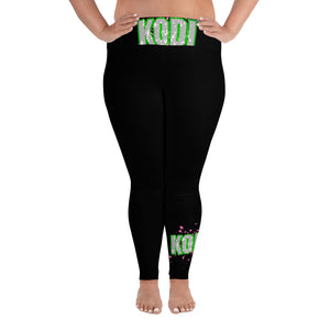 KODI WEAR All-Over Print Plus Size Leggings