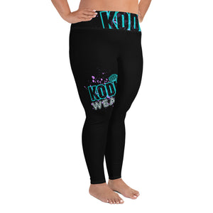 KODI WEAR All-Over Print Plus Size Leggings