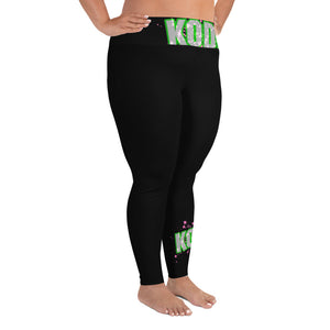 KODI WEAR All-Over Print Plus Size Leggings