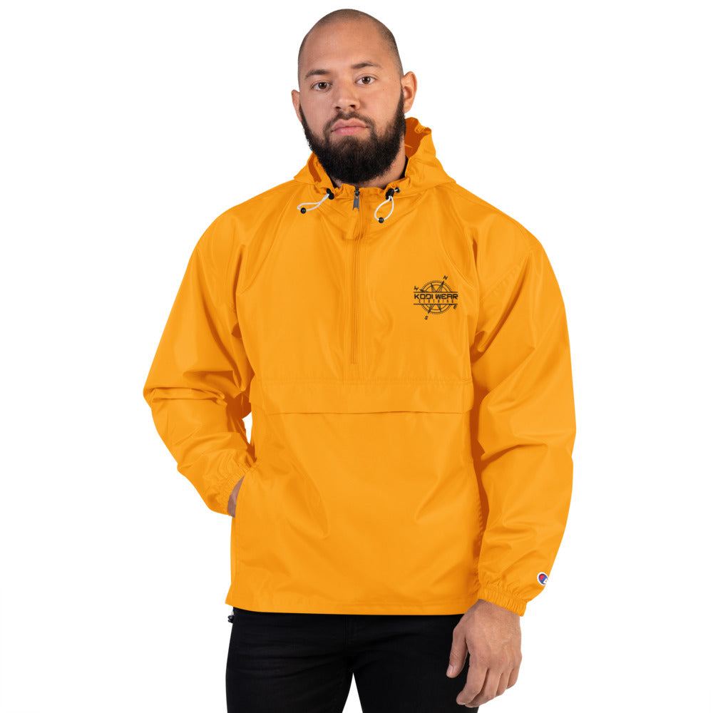 KODI WEAR Embroidered Champion Packable Jacket