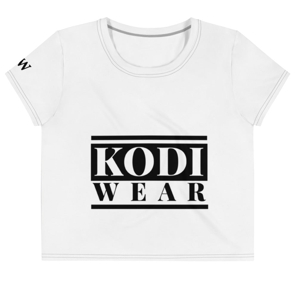 KODI WEAR FLARE CROP TEE