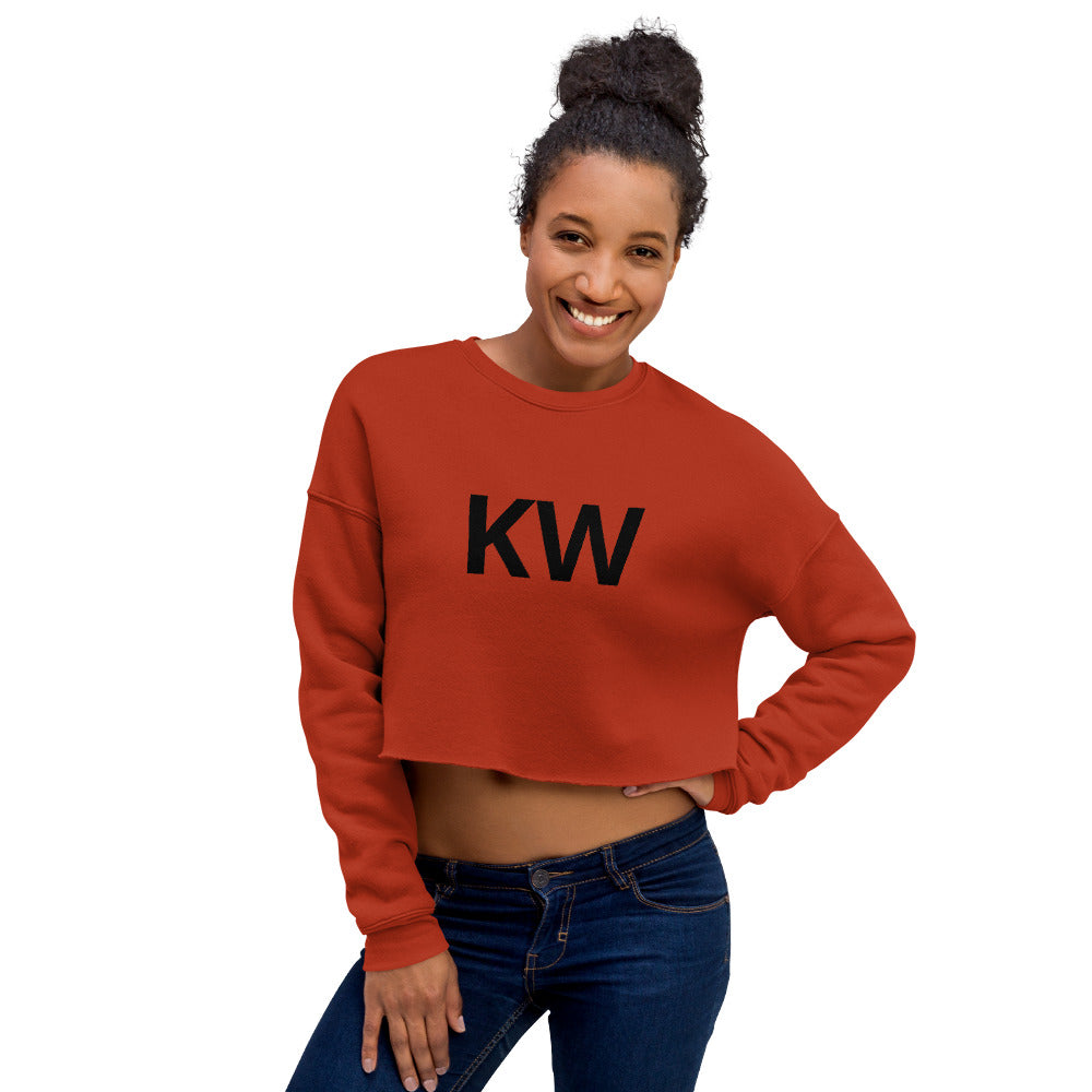 KODI WEAR Women's Cropped Sweatshirt | Bella + Canvas 7503