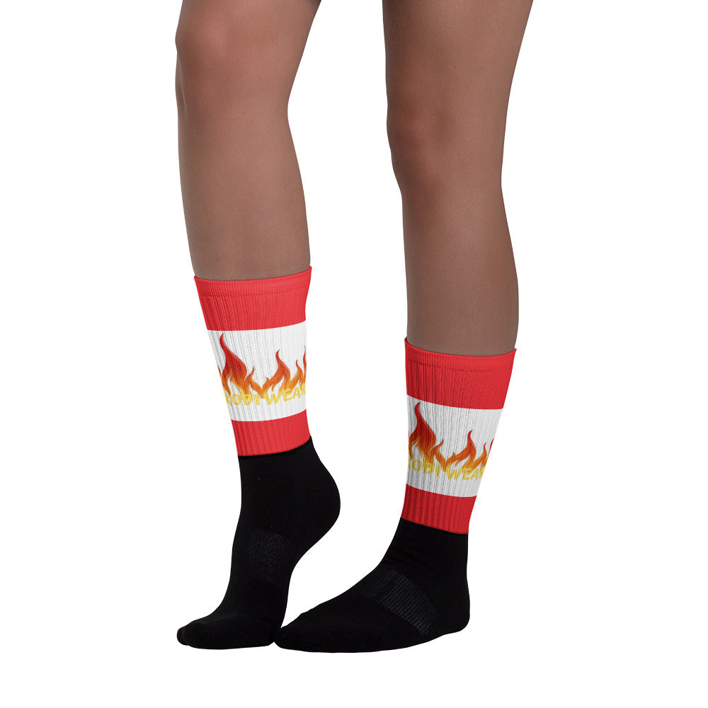 KODI WEAR Flame Collection Unisex Socks