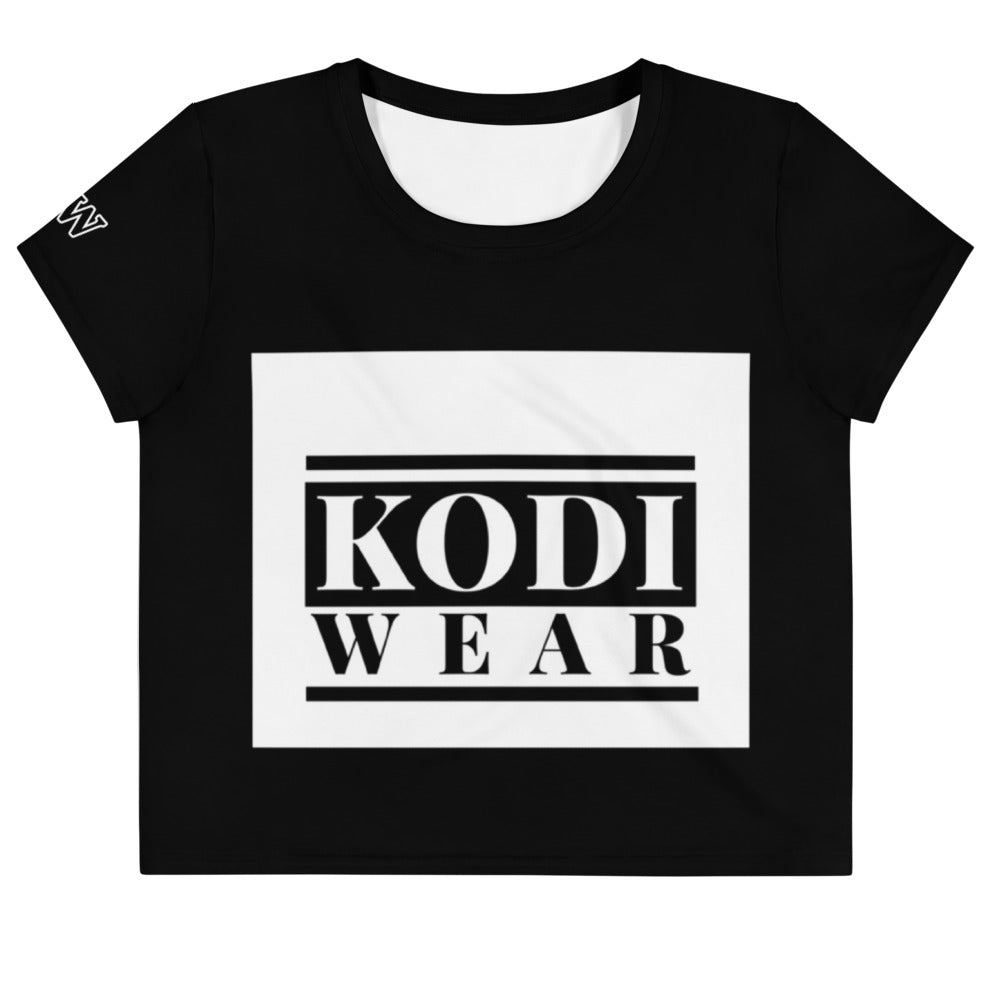 KODI WEAR FLARE CROP TEE