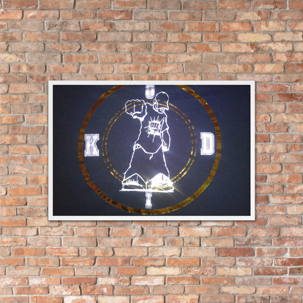 KODI WEAR Framed poster