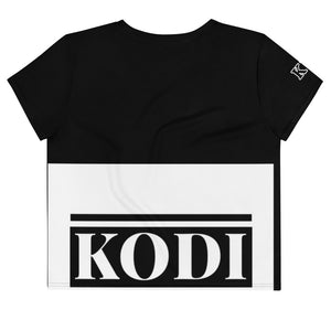 KODI WEAR FLARE CROP TEE