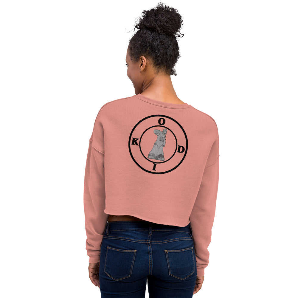 KODI WEAR Women's Cropped Sweatshirt | Bella + Canvas 7503