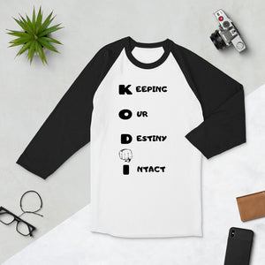 KODI WEAR 3/4 sleeve raglan shirt