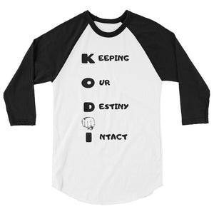 KODI WEAR 3/4 sleeve raglan shirt
