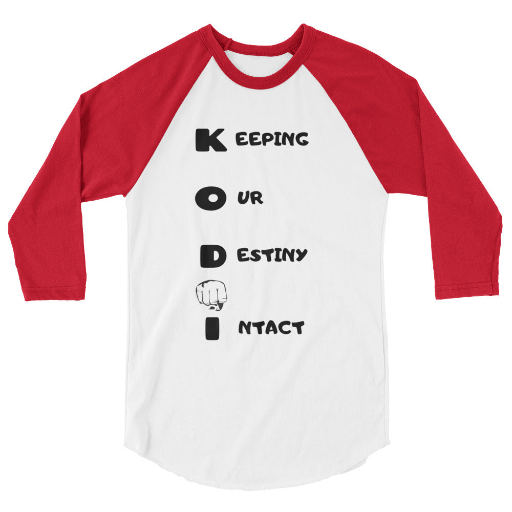 KODI WEAR 3/4 sleeve raglan shirt